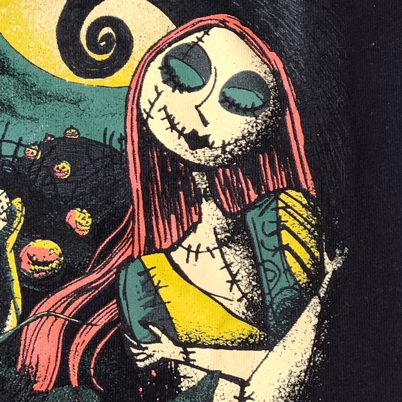 VINTAGE NIGHTMARE BEFORE CHRISTMAS T-SHIRT SIZE MEDIUM UNISEX - Picture 6 of 7